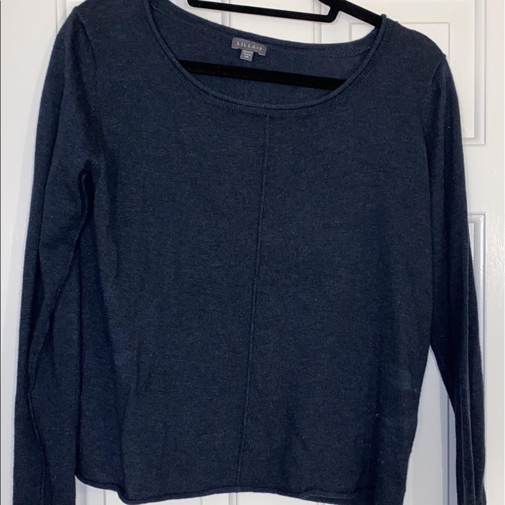 Lilla P Navy Sweater (XS)